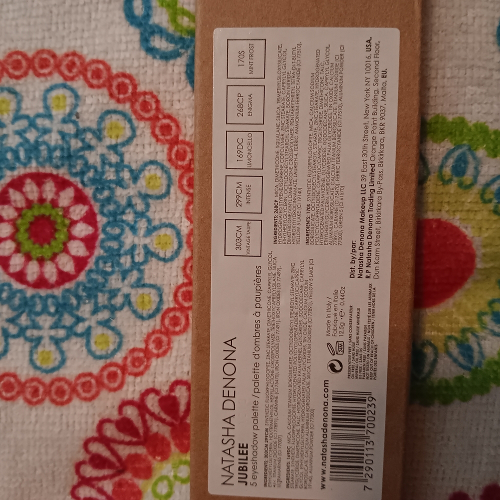 Natasha Denona Jubilee Eyeshadow Palette